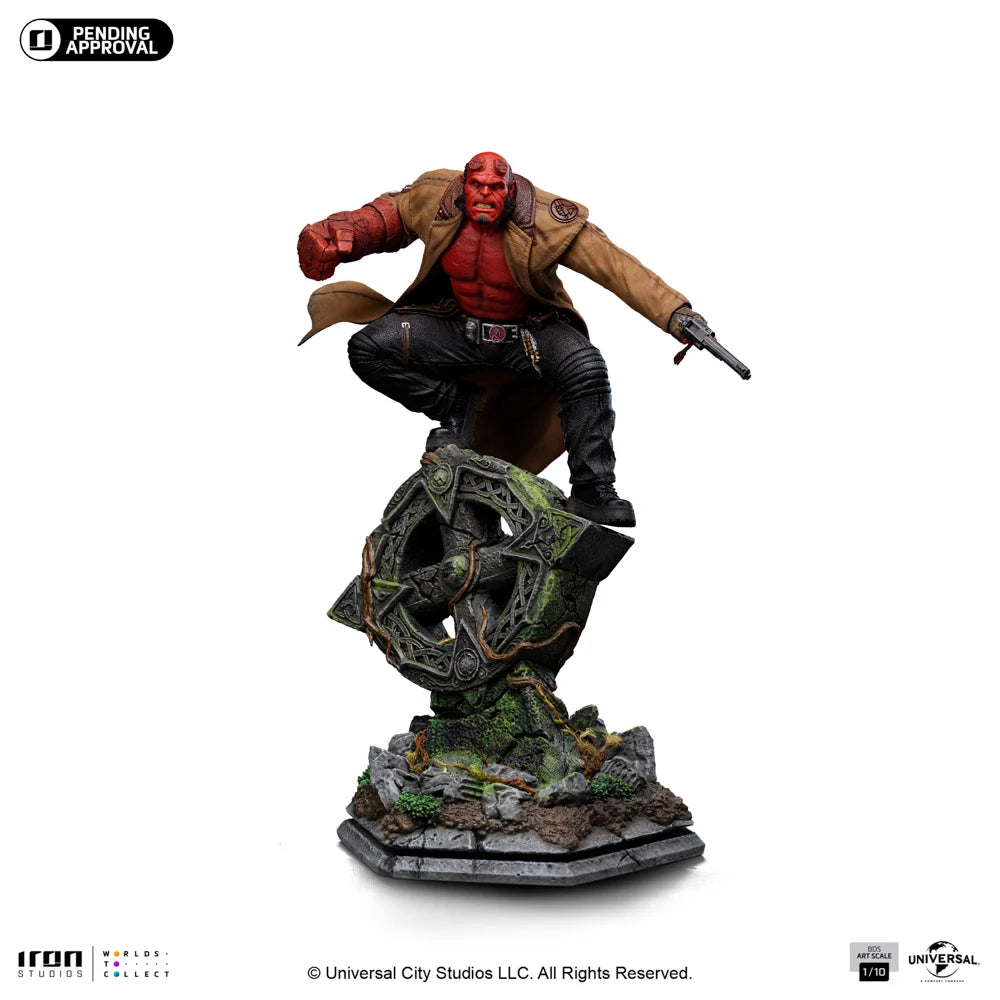 HELLBOY 2 - Hellboy - Statuette BDS Art Scale 1/10 34.3cm - Toys Legacy Collection