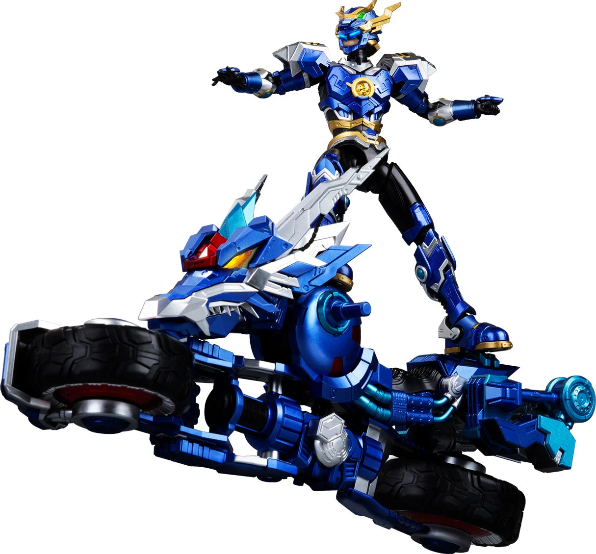 RevEvolution -  Uktra Beast Force : Long Jian x Dragon Moto Model Kit - Toys Legacy Collection