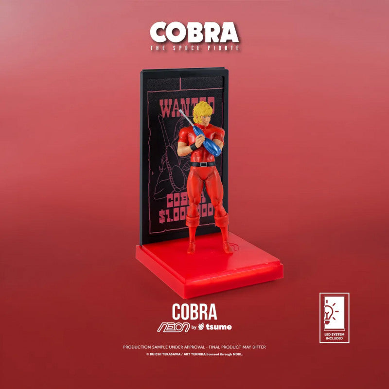 Figurine Cobra — Space Adventure Cobra (Gamme NEON par Tsume Art)