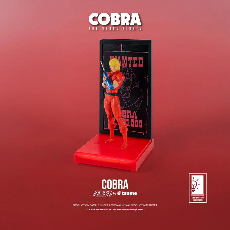 Figurine Cobra — Space Adventure Cobra (Gamme NEON par Tsume Art)
