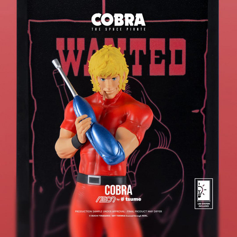 Figurine Cobra — Space Adventure Cobra (Gamme NEON par Tsume Art)
