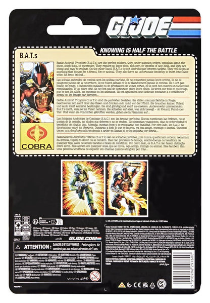 Figurine Hasbro G.I. Joe Classified Series Retro B.A.T. de 15 cm avec armure et accessoires articulés