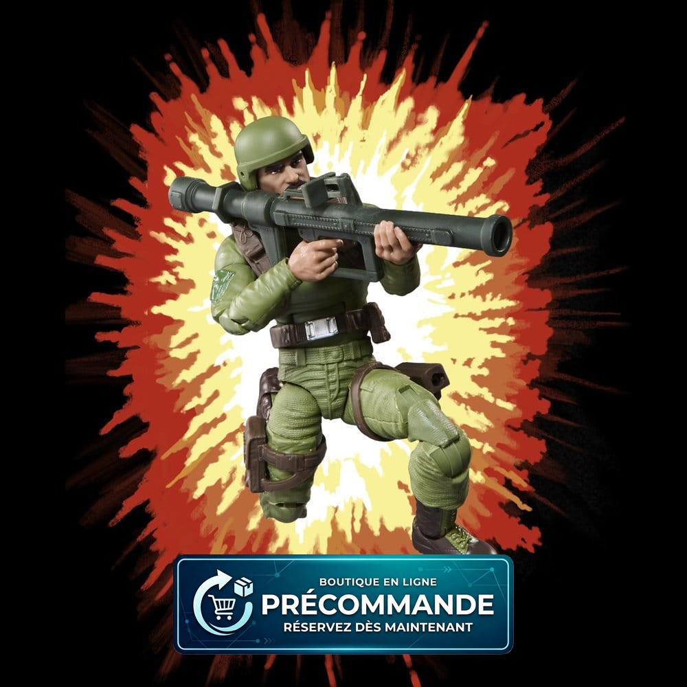 Figurine Hasbro G.I. Joe Classified Series Retro Rafael « Zap » Melendez 15 cm
