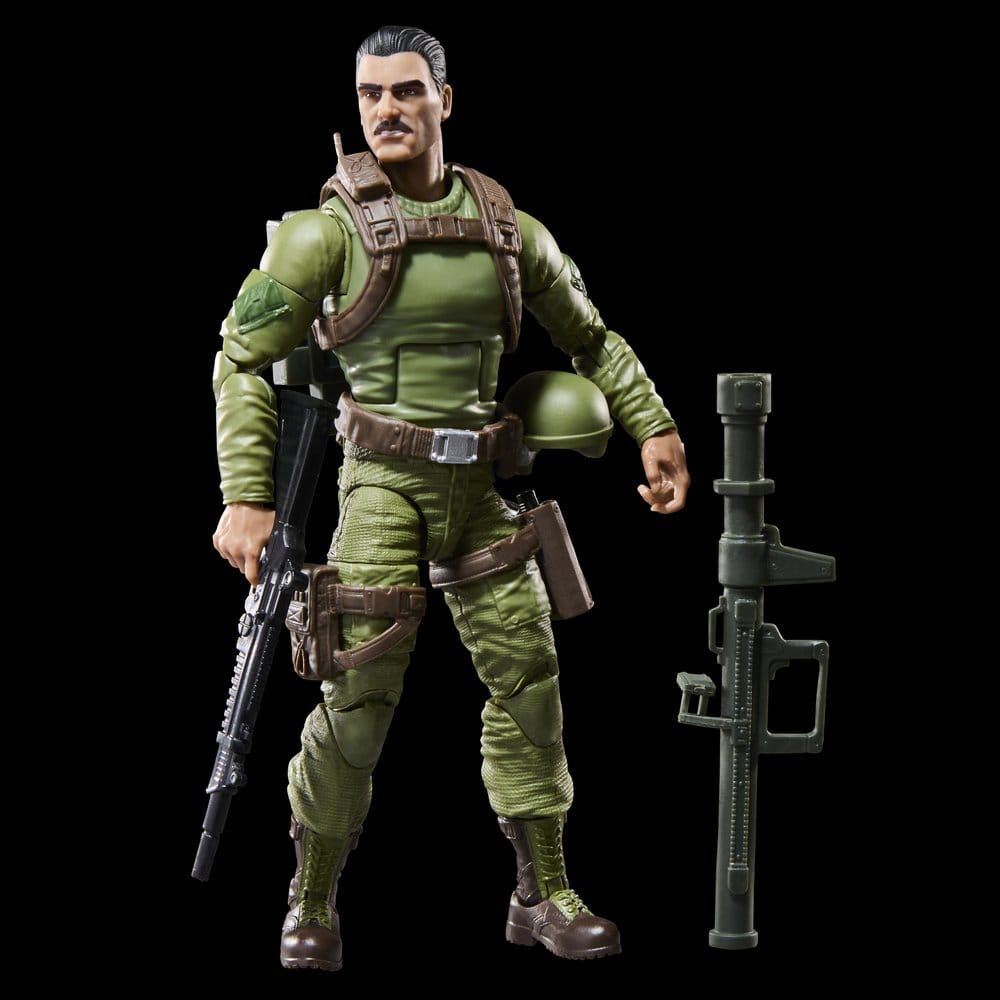Figurine Hasbro G.I. Joe Classified Series Retro de Rafael « Zap » Melendez, 15 cm