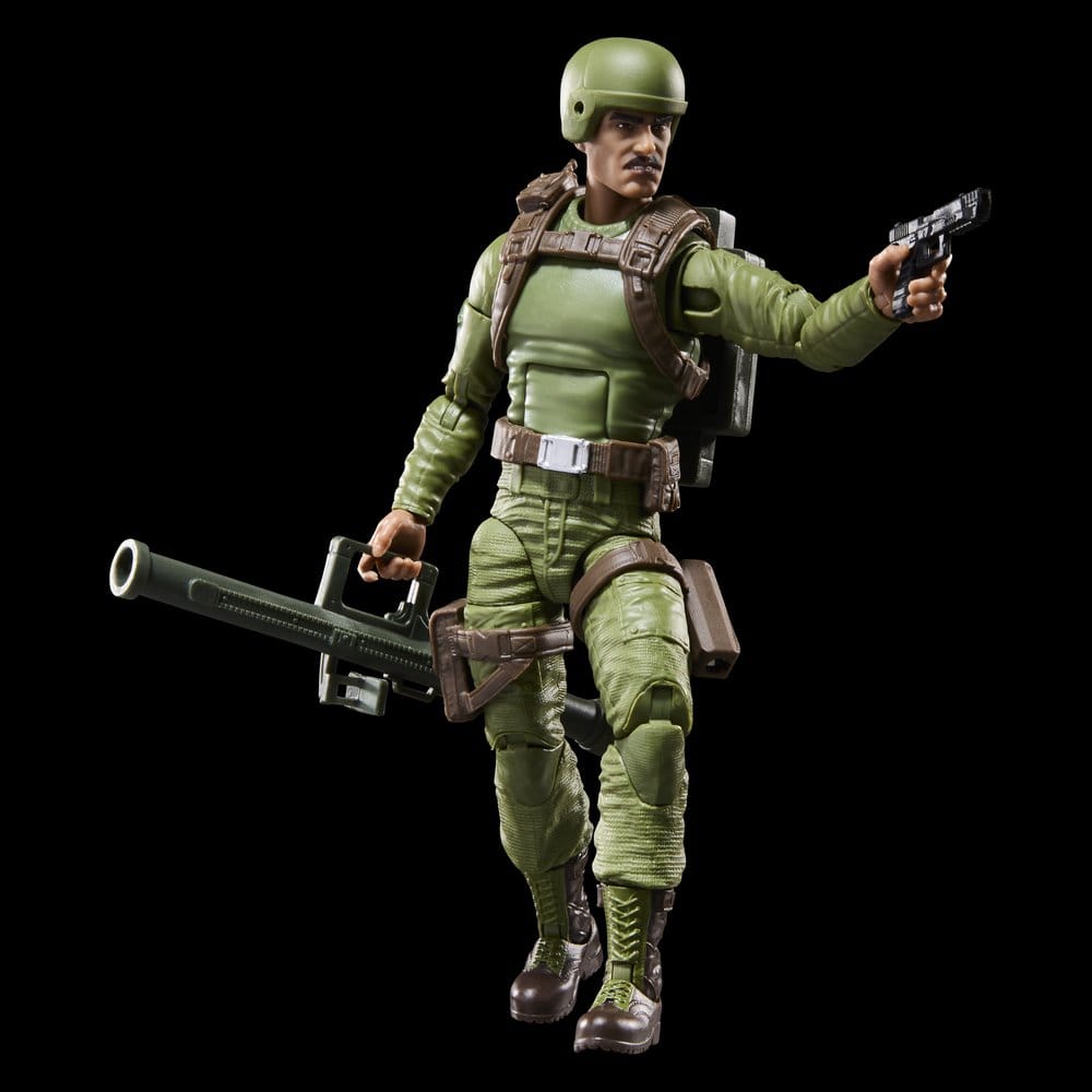 Figurine Hasbro G.I. Joe Classified Series Retro de Rafael « Zap » Melendez, 15 cm