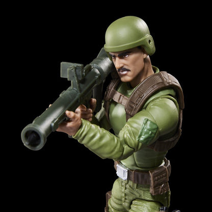 Figurine Hasbro G.I. Joe Classified Series Retro Rafael « Zap » Melendez 15 cm en tenue militaire et équipement complet