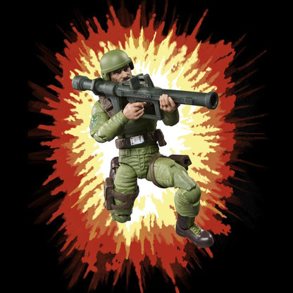 Figurine Hasbro G.I. Joe Classified Series Retro Rafael « Zap » Melendez 15 cm en tenue militaire détaillée