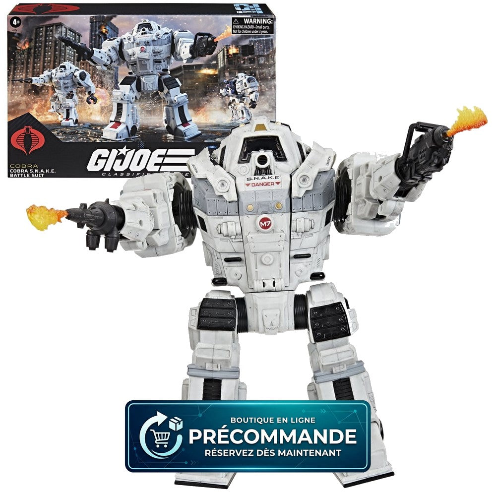 Figurine Hasbro G.I. Joe Classified Series #162, combinaison de combat Cobra S.N.A.K.E. 15 cm