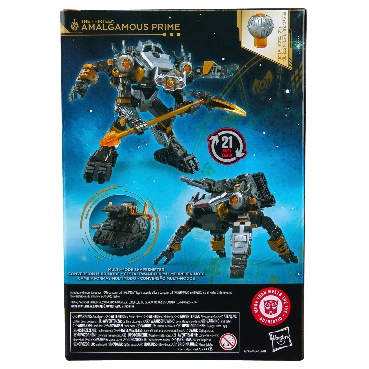 Transformers Age of the Primes Voyageur The Thirteen Amalgamous Prime - Toys Legacy Collection