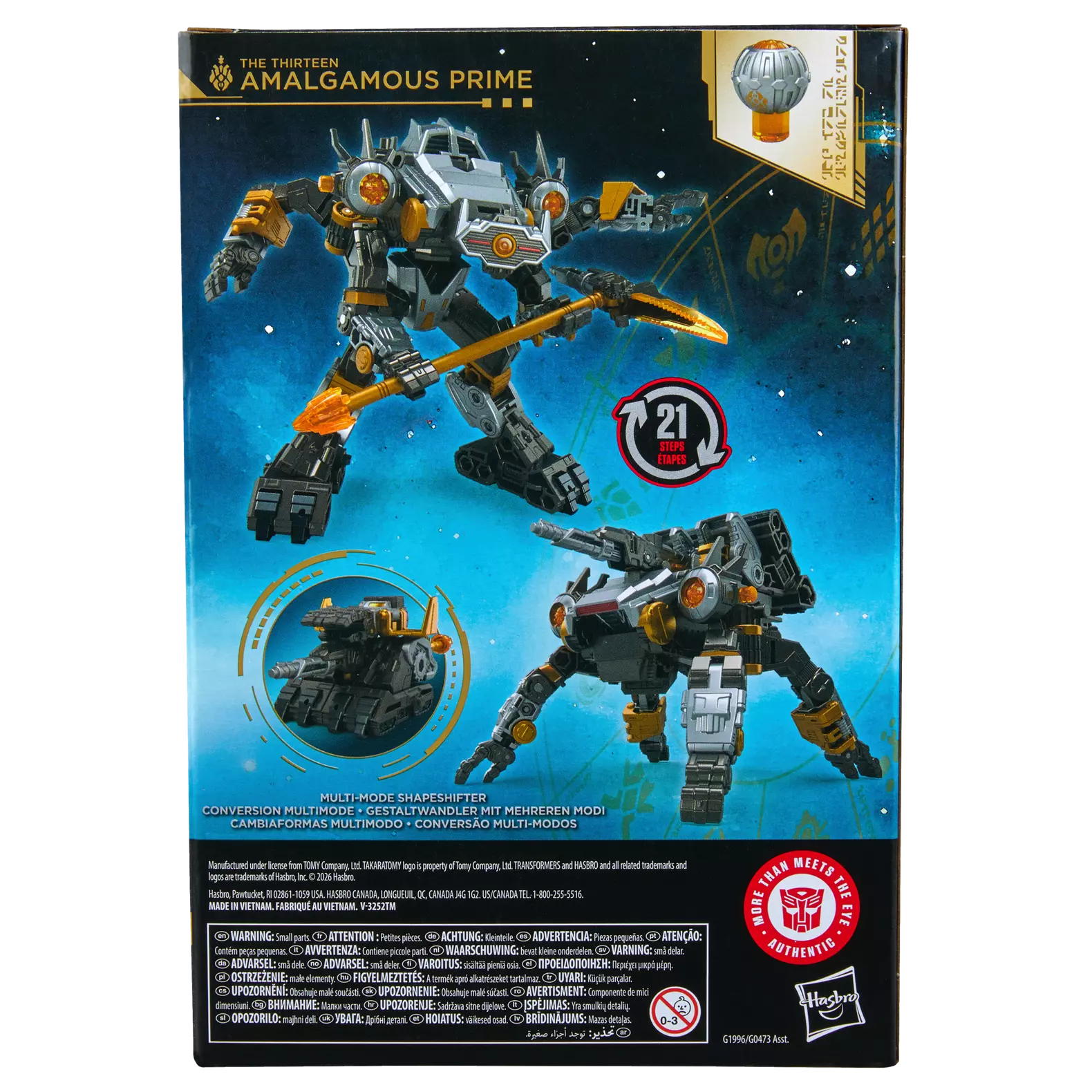Transformers Age of the Primes Voyageur The Thirteen Amalgamous Prime - Toys Legacy Collection