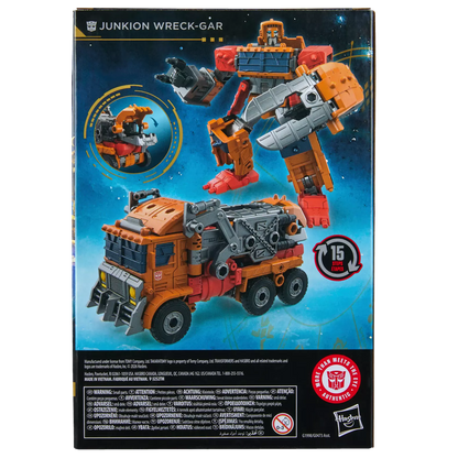 Transformers Age of the Primes Voyageur Junkion Wreck-Gar - Toys Legacy Collection