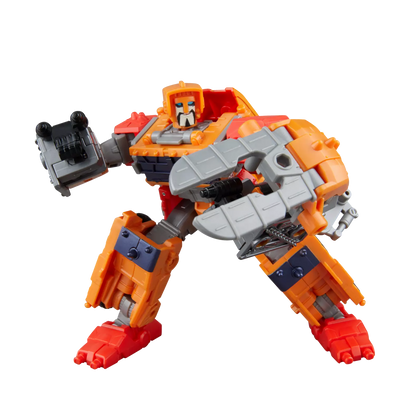 Transformers Age of the Primes Voyageur Junkion Wreck-Gar - Toys Legacy Collection