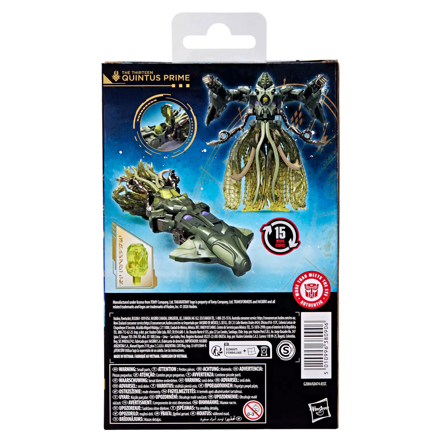 Transformers Age of the Primes Deluxe The Thirteen Quintus Prime - Toys Legacy Collection