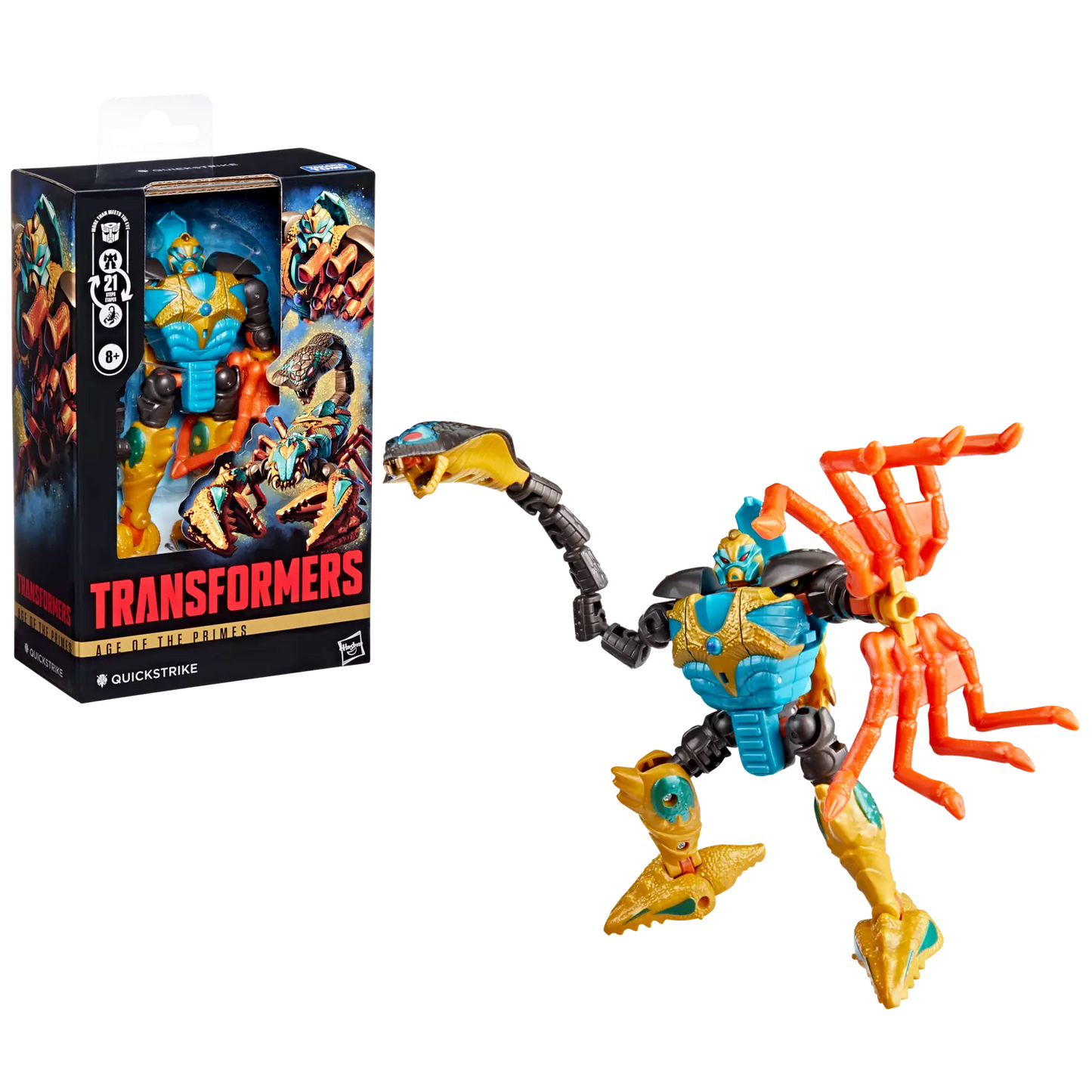 Transformers Age of the Primes Deluxe Quickstrike - Toys Legacy Collection