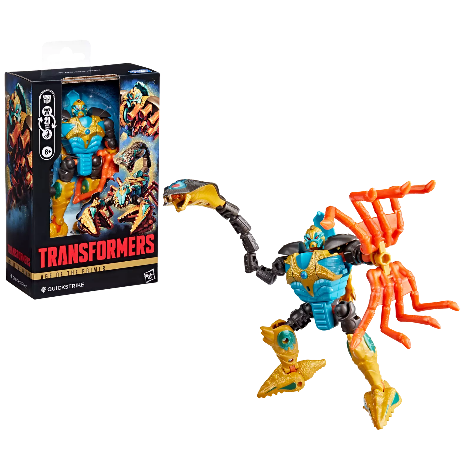 Transformers Age of the Primes Deluxe Quickstrike - Toys Legacy Collection