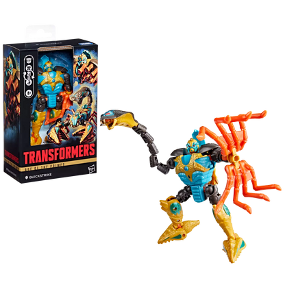 Transformers Age of the Primes Deluxe Quickstrike - Toys Legacy Collection