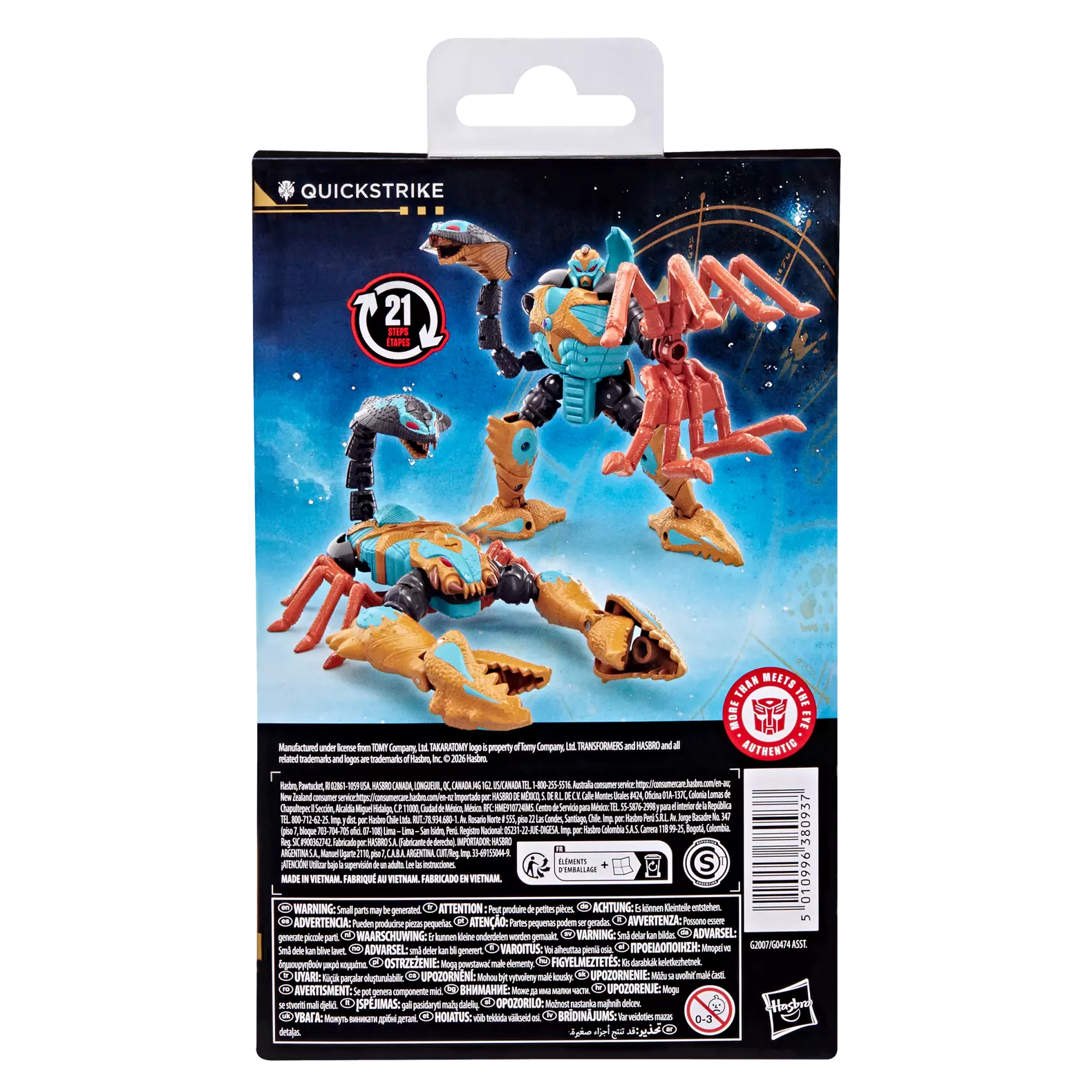 Transformers Age of the Primes Deluxe Quickstrike - Toys Legacy Collection