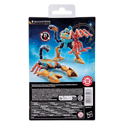 Transformers Age of the Primes Deluxe Quickstrike - Toys Legacy Collection