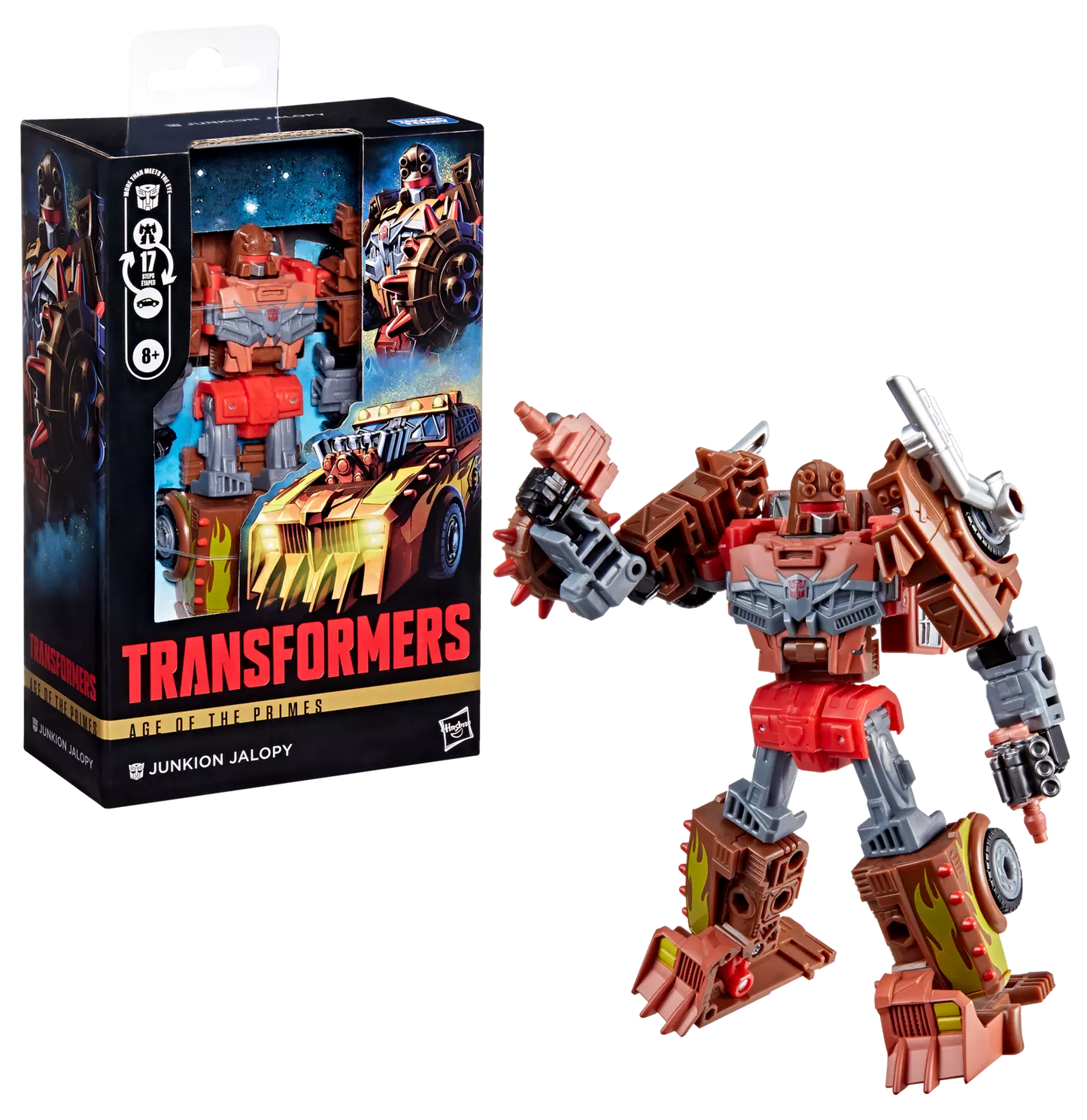 Transformers Age of the Primes Deluxe Junkion Jalopy - Toys Legacy Collection