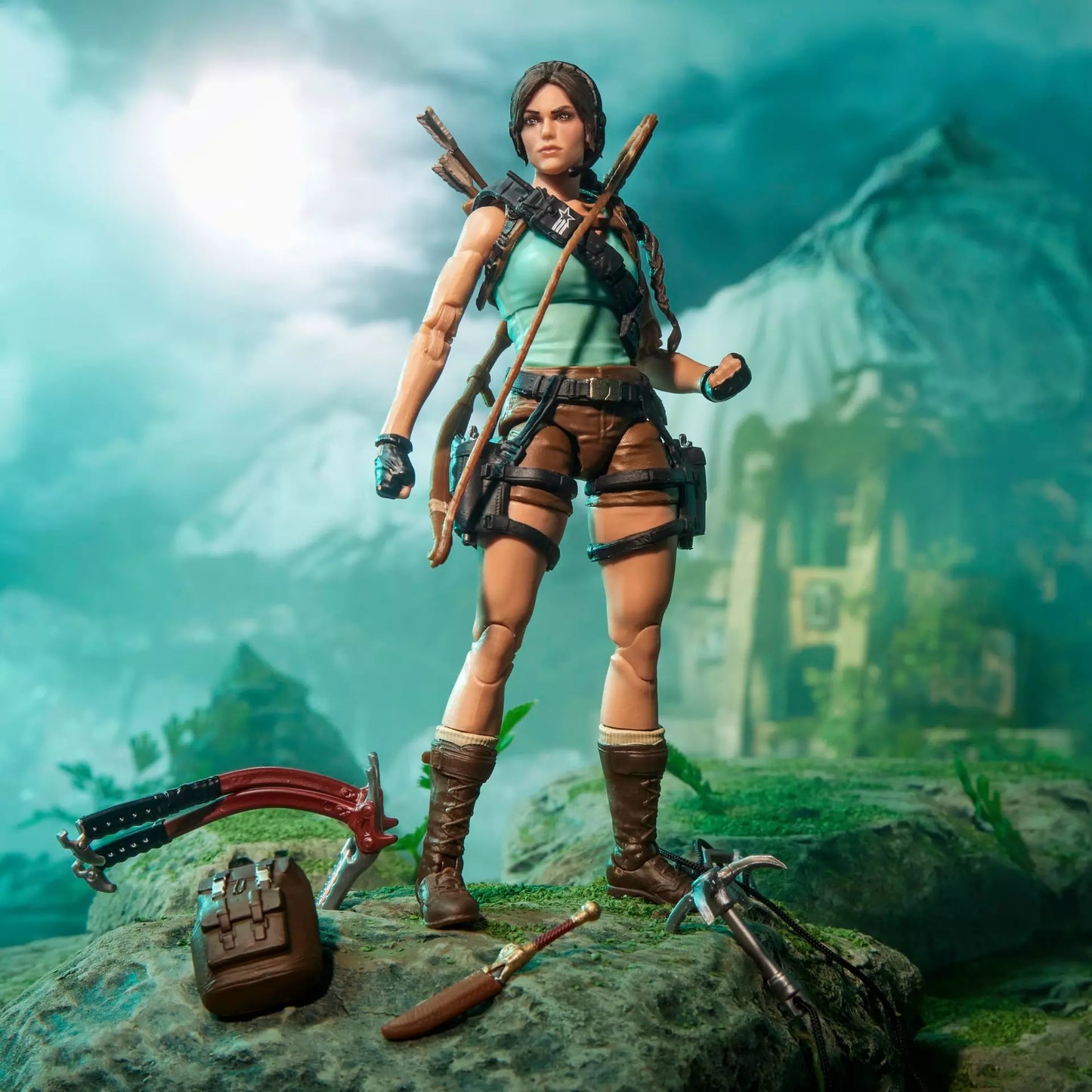 Figurine articulée TOMB RAIDER x G.I. JOE de Lara Croft