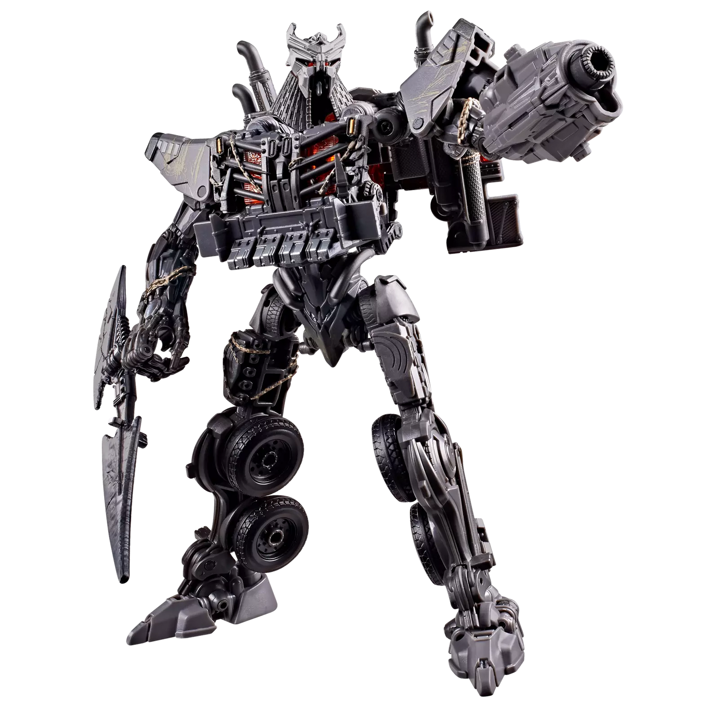 Figurine Leader Scourge de Transformers Studio Series Rise of the Beasts, détaillée, de la marque Hasbro.