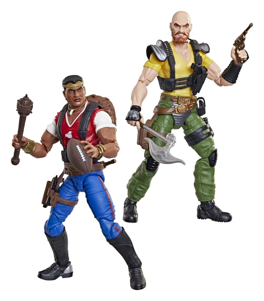 Figurines G.I. Joe Classified Series de 15 cm, David "Red Dog" Taputapu et Varujan "Taurus" Ayvazyan, par Hasbro