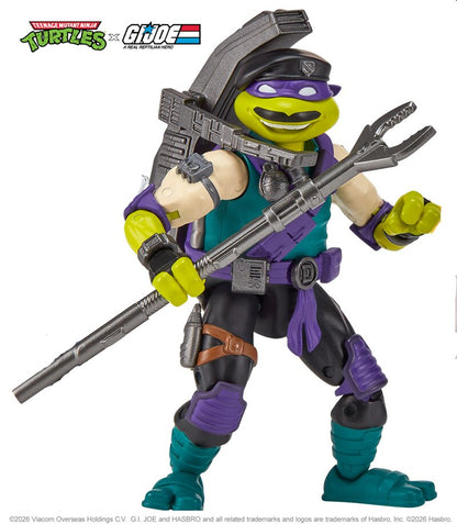 Tortues Ninja x G.I. Joe Crossover Classics figurine Donatello x Dial-Tone 12 cm - Toys Legacy Collection
