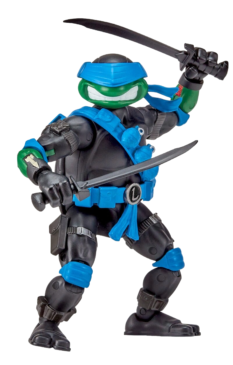 Tortues Ninja x G.I. Joe Crossover Classics figurine Leonardo x Snake Eyes 12 cm - Toys Legacy Collection