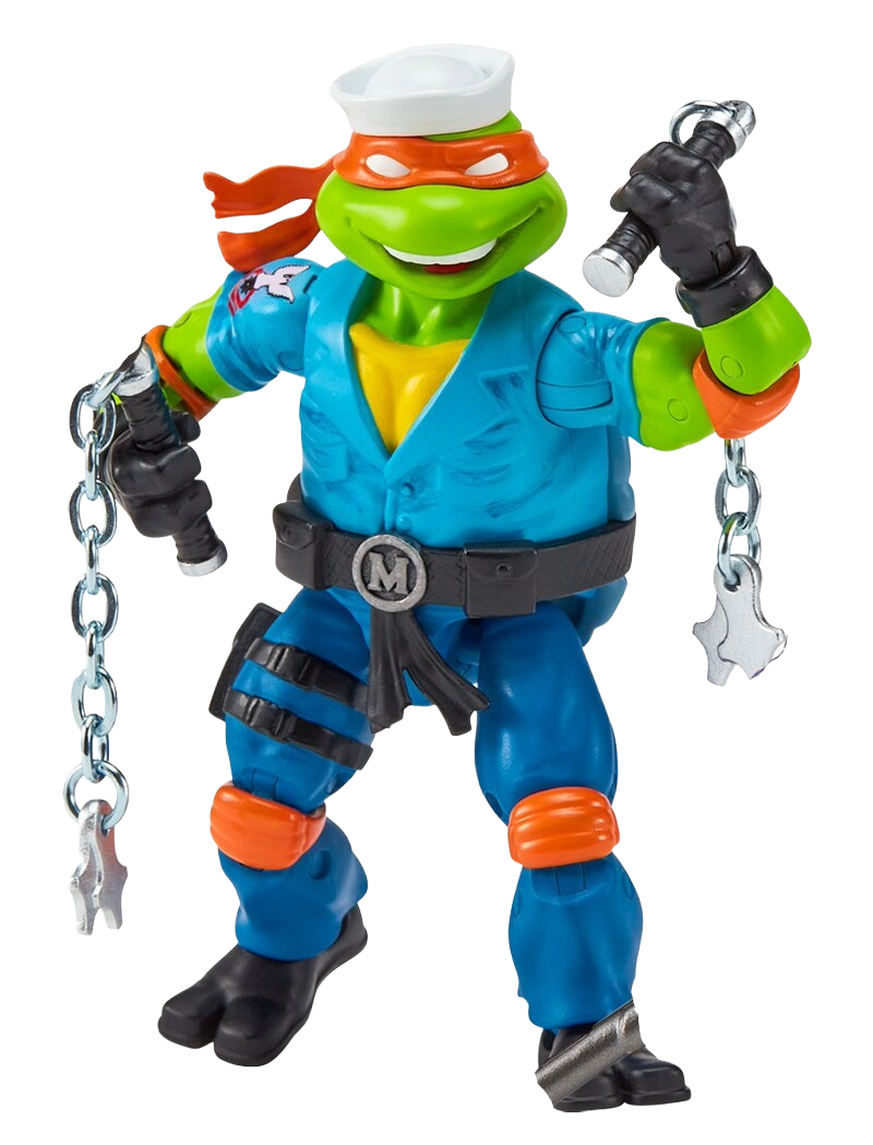 Tortues Ninja x G.I. Joe Crossover Classics figurine Michelangelo x Shipwreck 12 cm - Toys Legacy Collection