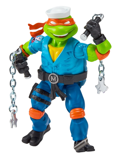 Tortues Ninja x G.I. Joe Crossover Classics figurine Michelangelo x Shipwreck 12 cm - Toys Legacy Collection