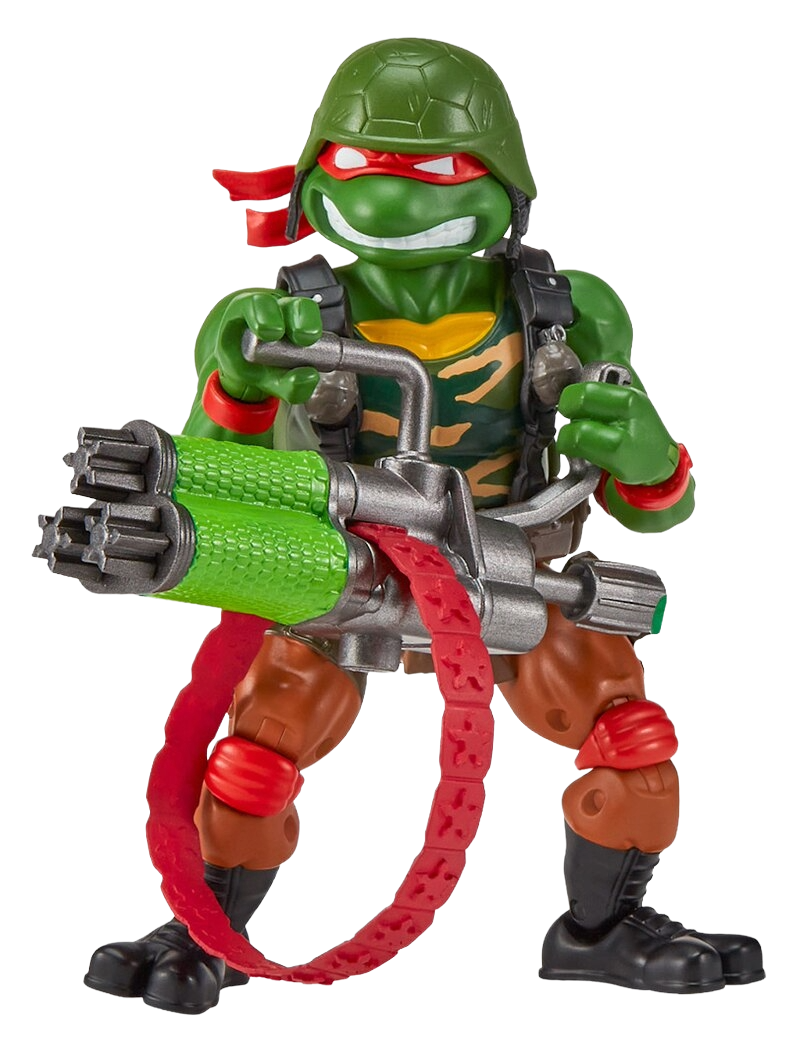 Tortues Ninja x G.I. Joe Crossover Classics figurine Raphael x Roadblock 12 cm - Toys Legacy Collection