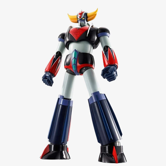 Figurine Goldorak Robot Spirits Bandai Tamashii nation, 16cm, représentant le robot emblématique du 50e anniversaire.
