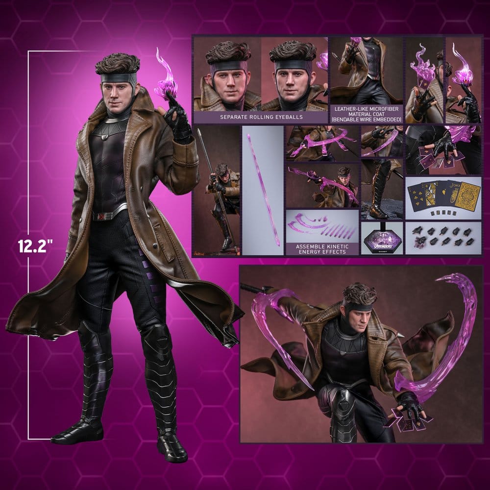 Avengers: Doomsday – Figurine Movie Masterpiece 1/6 Gambit – 31 cm