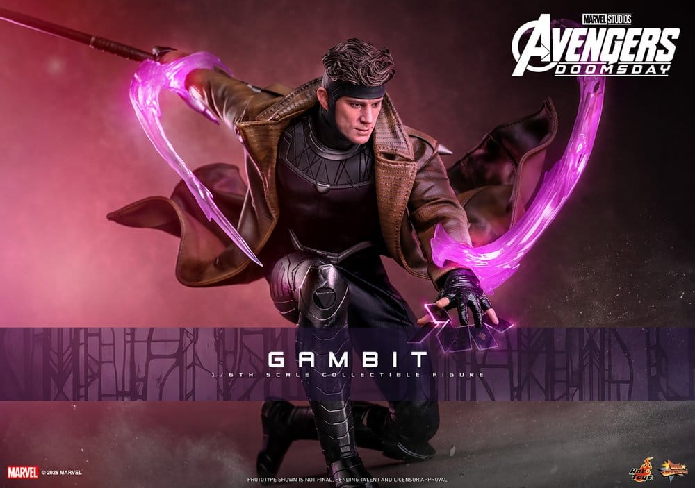 Avengers: Doomsday – Figurine Movie Masterpiece 1/6 Gambit – 31 cm