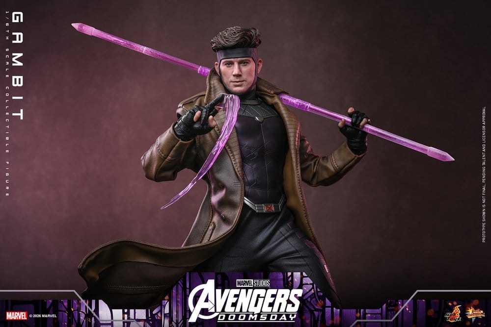 Avengers: Doomsday – Figurine Movie Masterpiece 1/6 Gambit – 31 cm