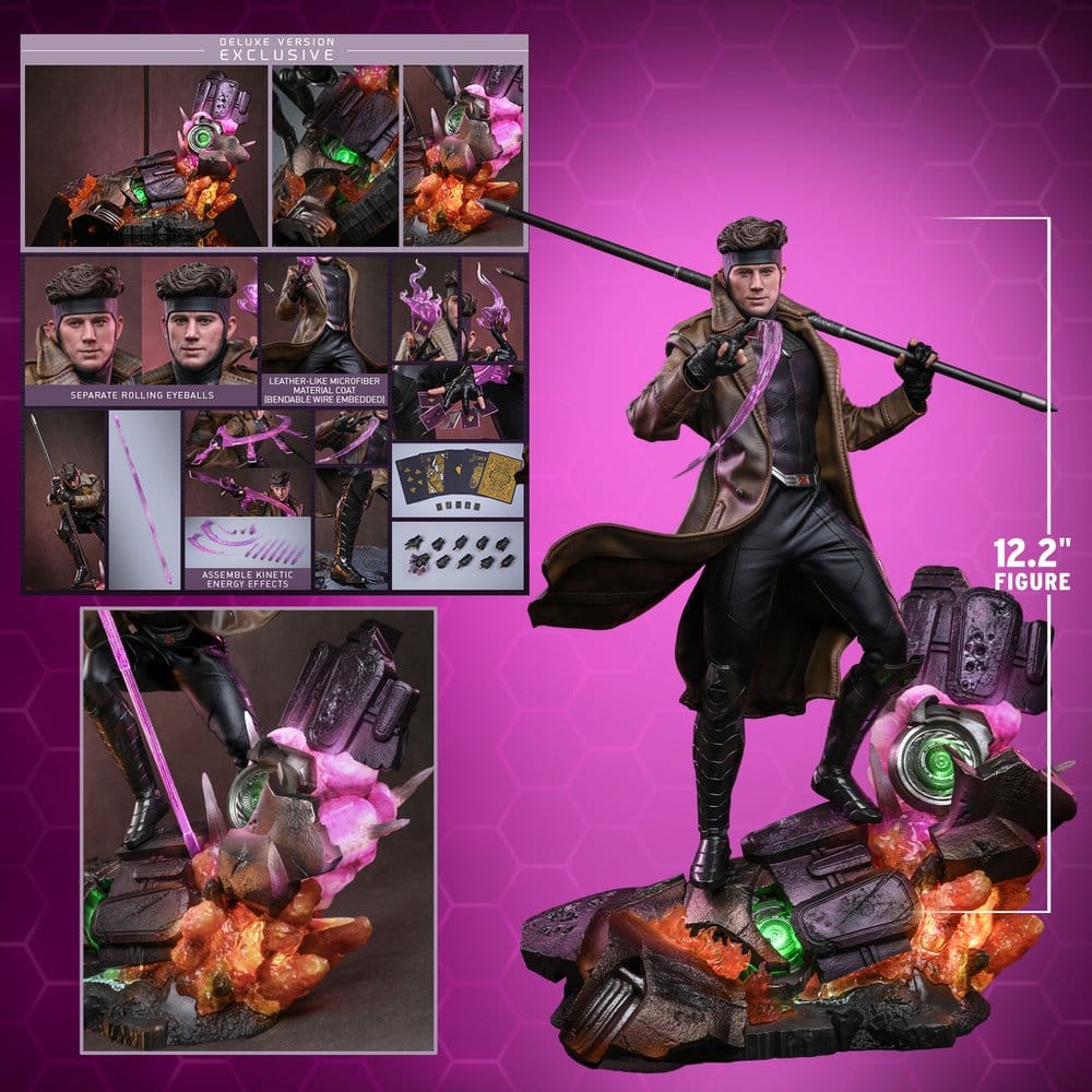 Avengers: Doomsday – Figurine Movie Masterpiece 1/6 Gambit (Deluxe Version) – 31 cm
