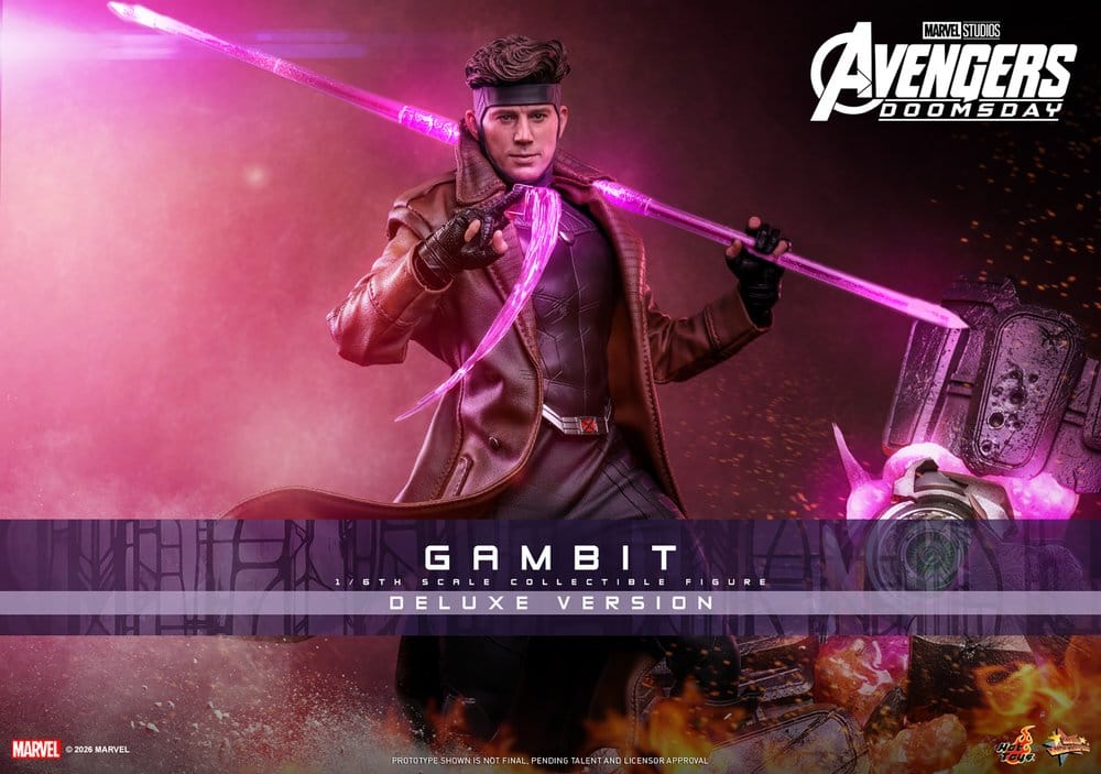 Avengers: Doomsday – Figurine Movie Masterpiece 1/6 Gambit (Deluxe Version) – 31 cm
