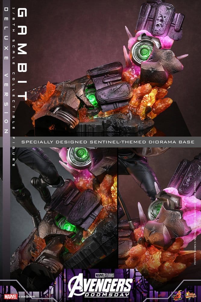 Avengers: Doomsday – Figurine Movie Masterpiece 1/6 Gambit (Deluxe Version) – 31 cm