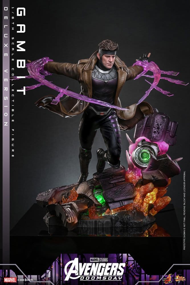 Avengers: Doomsday – Figurine Movie Masterpiece 1/6 Gambit (Deluxe Version) – 31 cm