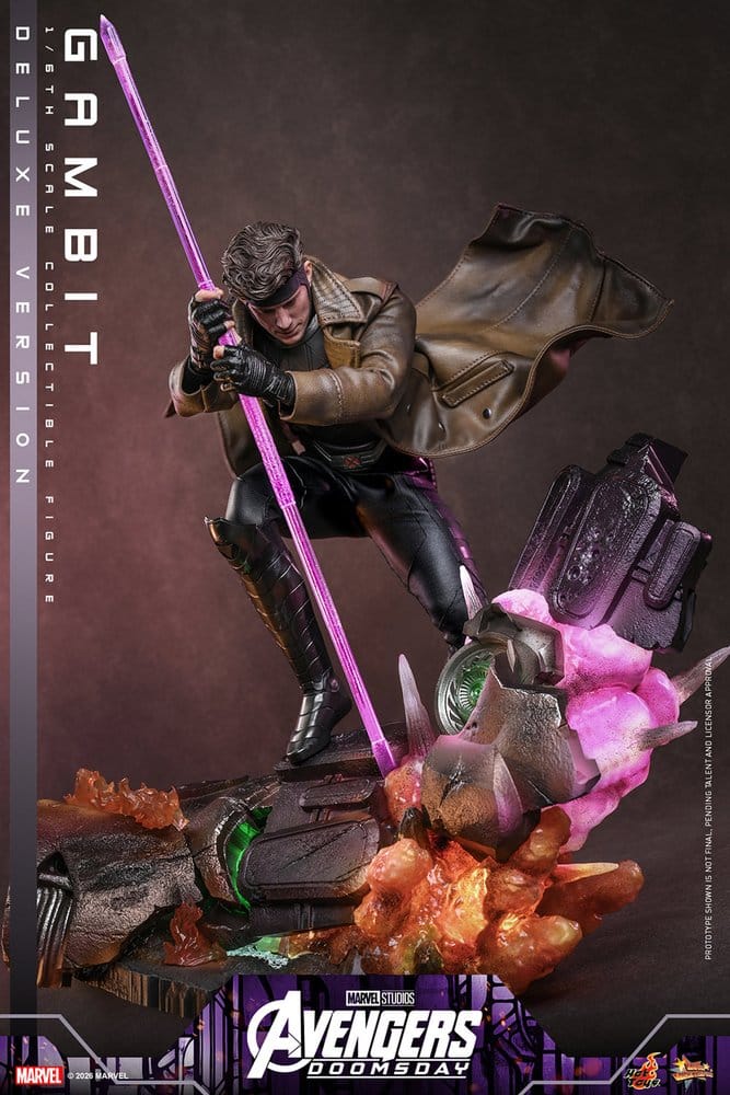 Avengers: Doomsday – Figurine Movie Masterpiece 1/6 Gambit (Deluxe Version) – 31 cm
