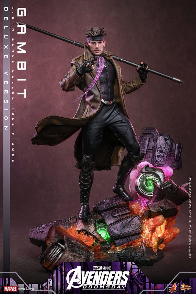 Avengers: Doomsday – Figurine Movie Masterpiece 1/6 Gambit (Deluxe Version) – 31 cm