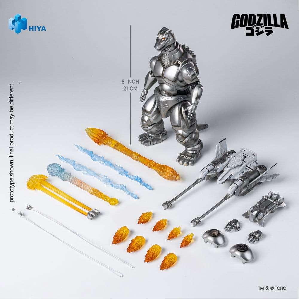 Godzilla vs. Mechagodzilla II (1993) – EXQUISITE BASIC Super Mechagodzilla – 21 cm