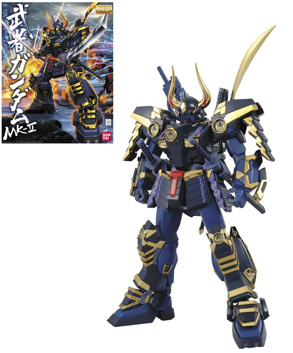Gundam – MG 1/100 Musha Gundam Mk-II – 18 cm