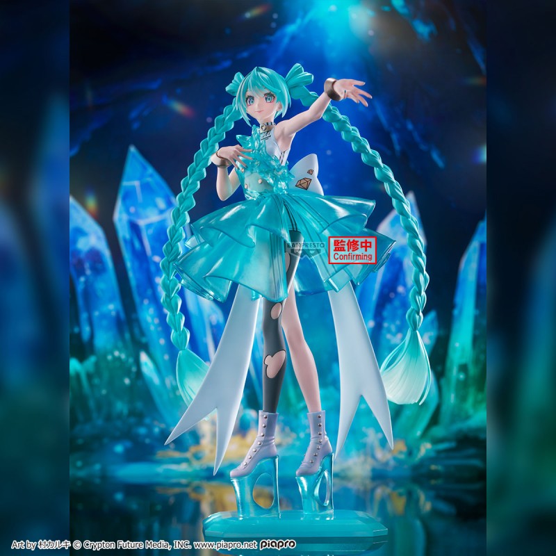 Hatsune Miku – ClearLuxe Figure Collection Emerald Gem – Figurine 28 cm