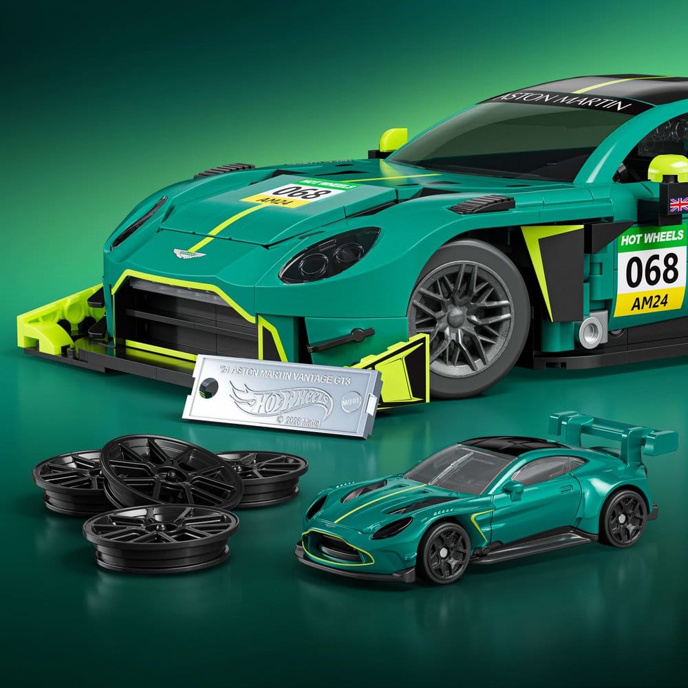 Hot Wheels Elite – Mattel Brick Shop ‘24 Aston Martin Vantage GT3 1/16
