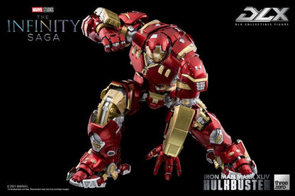Figurine Iron Man Mark 44 Hulkbuster de la Saga de l'Infini, 30 cm, modèle en plastique de la marque Threezero.