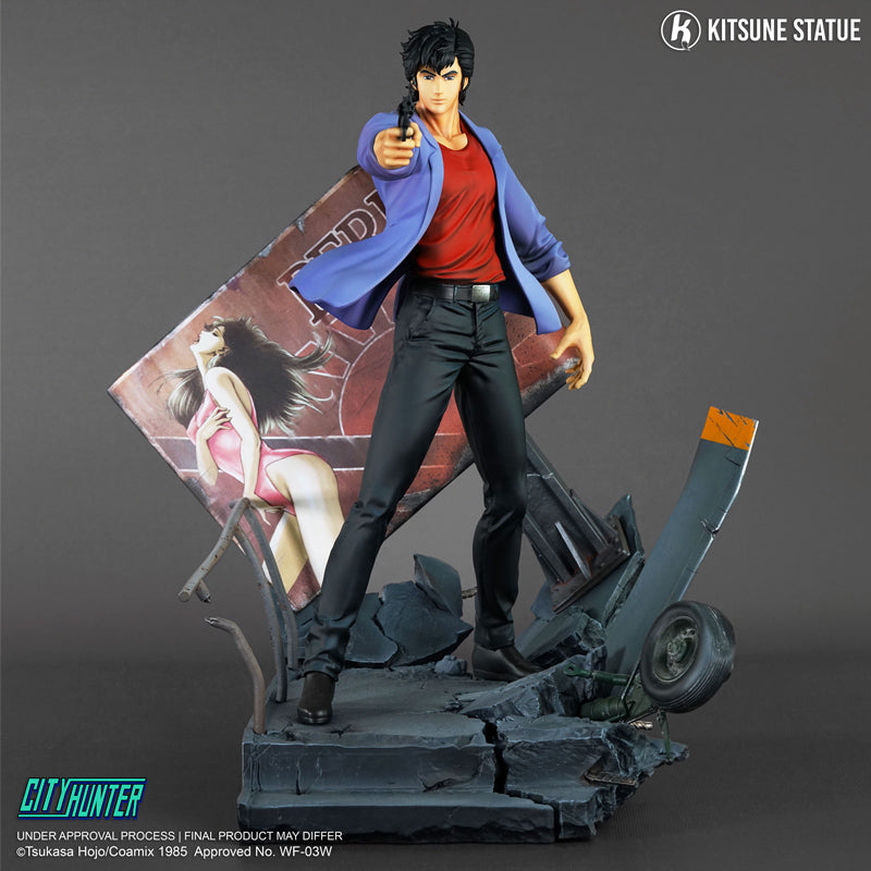City Hunter : Statue 1/6 Ryo Saeba / Nicky Larson 36cm - Toys Legacy Collection