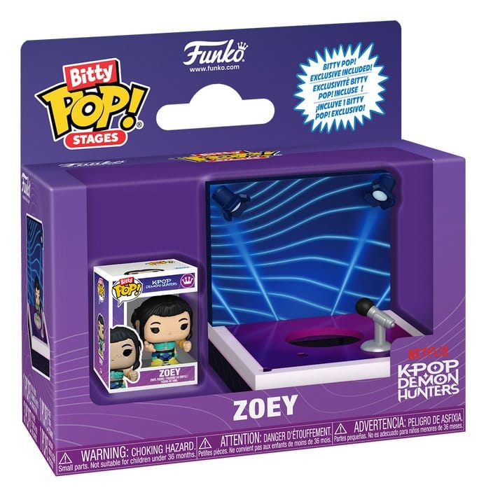KPop Demon Hunters – Bitty POP! Stages – Zoey – 2,5 cm