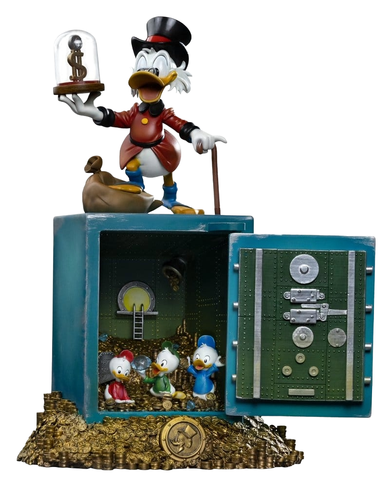 Duck Tales statuette 1/10 Art Scale Uncle Scrooge McDuck and Nephews 30 cm