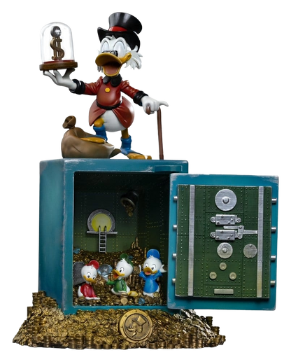 Duck Tales statuette 1/10 Art Scale Uncle Scrooge McDuck and Nephews 30 cm